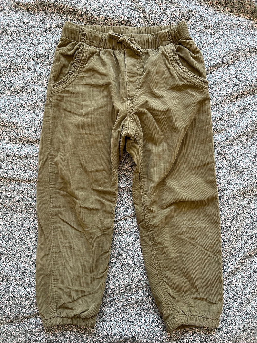 H&M cotton corduroy joggers